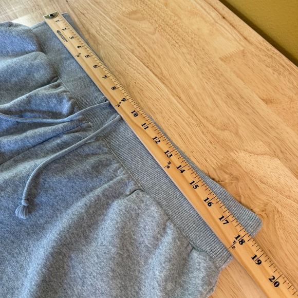 Nike Phoenix Fleece High Waisted Shorts Womens XL Sweat Shorts Grey FD1409-063 - Picture 7 of 10